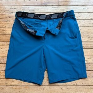 Nike Blue/Aqua Athletic Golf Shorts